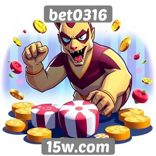 Variedade de jogos disponíveis no bet0316