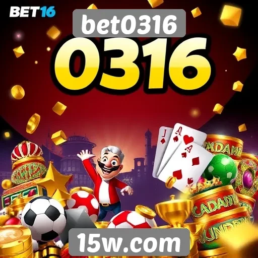 A variedade de jogos disponíveis no bet0316